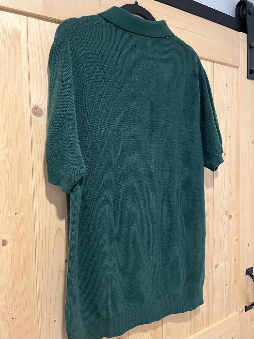 DKNY Men's Green Polo Knit Shirt XL Regular Fit - Picture 8 of 9